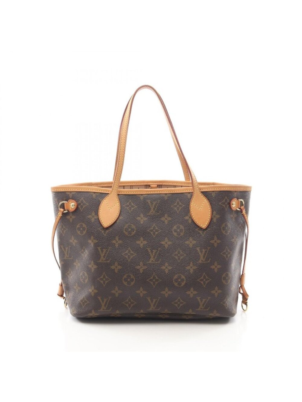 Louis Vuitton Tote Neverfull PM Canvas Leather
